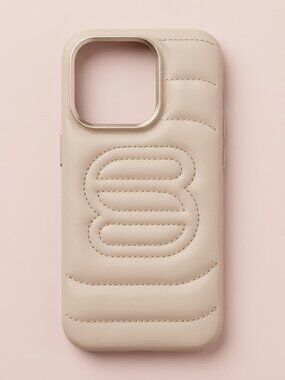 [BOGO] NWT Aritzia Super Puff Cream iPhone 14 Pro Case